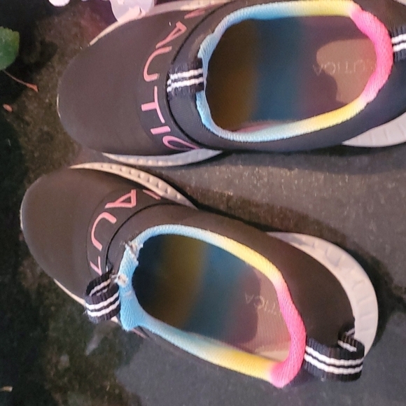 Nautica Kids Fashion Sneaker Slip-On Athletic Running Shoe - Picture 5 of 12